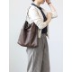 Minimally designed soft leather shoulder bag tote bag - Memoo.com Minimally designed soft leather shoulder bag tote bag - Memoo.com